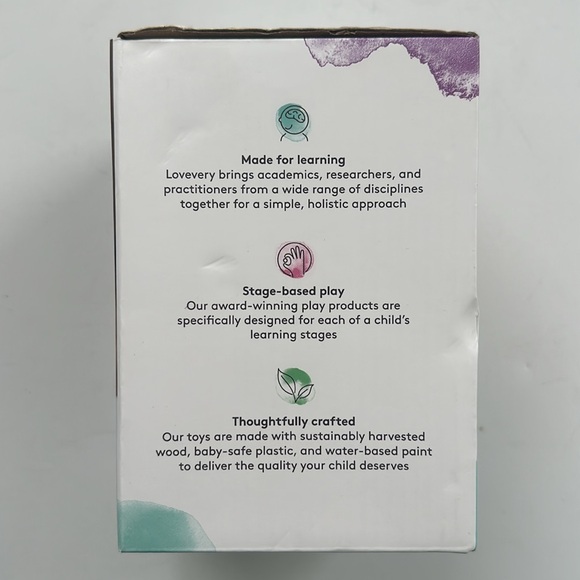 Lovevery Montessori Rolling Rattle baby toy NEW in box - Picture 8 of 11